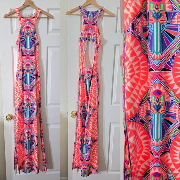 Mara Hoffman High Column Dress 0 $307 - Picture 2 of 12